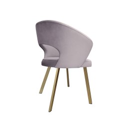 Krzesło welurowe AURA  Nowoczesne krzesło do salonu, jadalni i kuchni