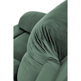 DRAGER – rozkładany fotel wypoczynkowy z tkaniny velvet