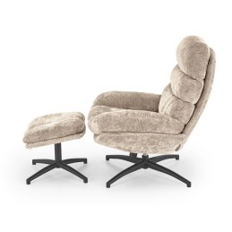 DARIO – fotel wypoczynkowy z podnóżkiem i kołyską