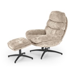 DARIO – fotel wypoczynkowy z podnóżkiem i kołyską