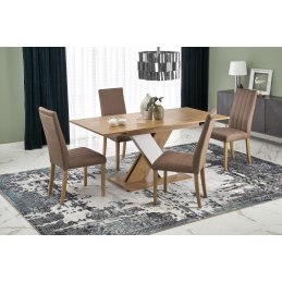 Stół XARELTO – rozkładany stół do jadalni 130–175 cm