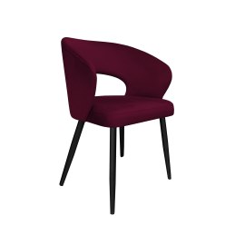 Krzesło Aura tkanina Welur noga metalowa