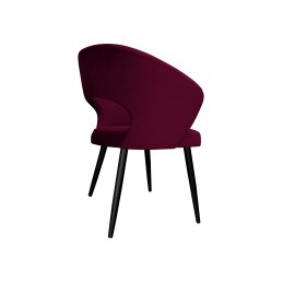Krzesło Aura tkanina Welur noga metalowa
