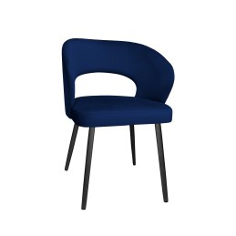 Krzesło Aura tkanina Welur noga metalowa
