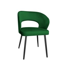 Krzesło Aura tkanina Welur noga metalowa