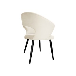 Krzesło Aura tkanina Welur noga metalowa