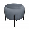 Pufa OLA LOFT BL14 – ławka i podnóżek metalowy loft