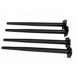 Krzesło Aura tkanina Welur noga metalowa