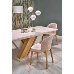 Stół BRANDON – nowoczesny rozkładany stół 160–200 cm