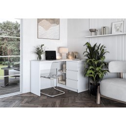 Biurko BEGA – funkcjonalne biurko do pracy 124 cm