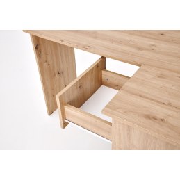 Biurko BEGA – funkcjonalne biurko do pracy 124 cm