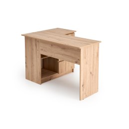 Biurko BEGA – funkcjonalne biurko do pracy 124 cm