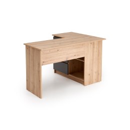 Biurko BEGA – funkcjonalne biurko do pracy 124 cm