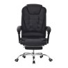 Fotel obrotowy President ergonomiczne krzesło biurowe z ekoskóry
