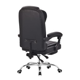 Fotel obrotowy President ergonomiczne krzesło biurowe z ekoskóry