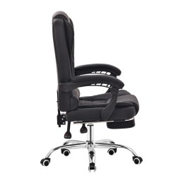 Fotel obrotowy President ergonomiczne krzesło biurowe z ekoskóry