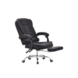 Fotel obrotowy President ergonomiczne krzesło biurowe z ekoskóry