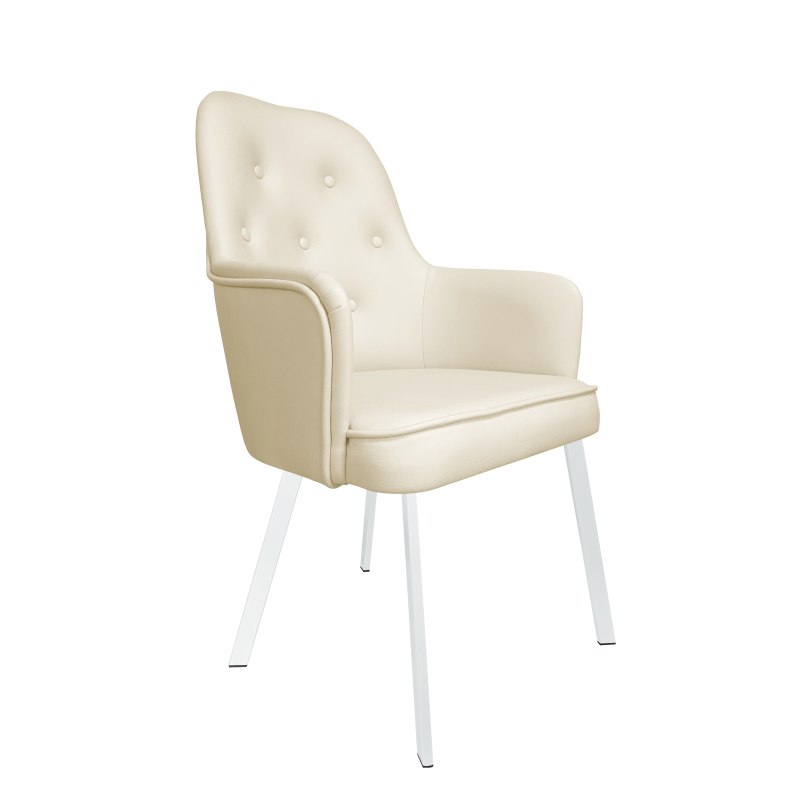 Krzesło SARA tkanina Vega noga metalowa