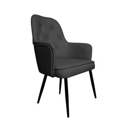 Krzesło SARA tkanina Vega noga metalowa