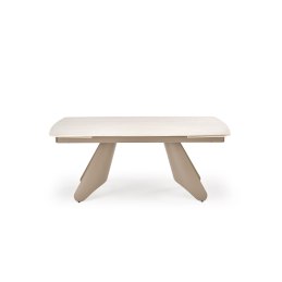 Stół SALIX – rozkładany stół z blatem w kolorze kaszmir