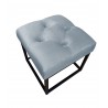 Pufa CHESTERFIELD LOFT ławka podnóżek metal BL06