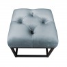 Pufa CHESTERFIELD LOFT ławka podnóżek metal BL06