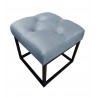 Pufa CHESTERFIELD LOFT ławka podnóżek metal BL06