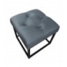 Pufa CHESTERFIELD LOFT ławka podnóżek metal BL14