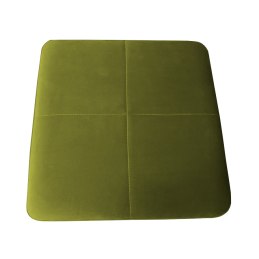 Taboret SOLID tkanina Welur stelaż metalowy STOŁEK LOFT