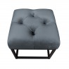 Pufa CHESTERFIELD LOFT ławka podnóżek metal BL14