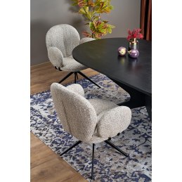 SANDRO stół rozkładany, czarny