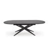 SANDRO stół rozkładany, czarny