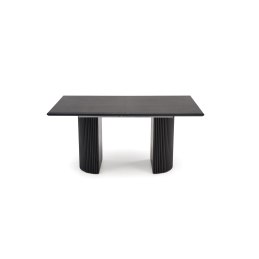 BOLERO stół rozkładany 160-250x90x78 cm dąb naturalny/czarny