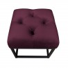 Pufa CHESTERFIELD LOFT ławka podnóżek metal MG02