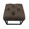 Pufa CHESTERFIELD LOFT ławka podnóżek metal MG05