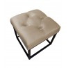 Pufa CHESTERFIELD LOFT ławka podnóżek metal MG09