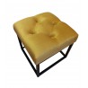 Pufa CHESTERFIELD LOFT ławka podnóżek metal MG15