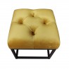 Pufa CHESTERFIELD LOFT ławka podnóżek metal MG15
