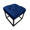 Pufa CHESTERFIELD LOFT ławka podnóżek metal MG16