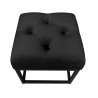 Pufa CHESTERFIELD LOFT ławka podnóżek metal MG19