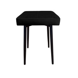 Taboret MAX tkanina Welur stelaż metalowy STOŁEK LOFT