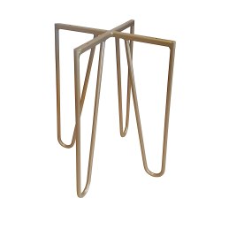 Taboret Venus tkanina Welur stelaż metalowy STOŁEK LOFT