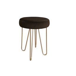 Taboret Venus tkanina Welur stelaż metalowy STOŁEK LOFT