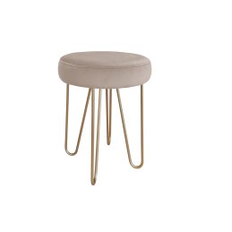 Taboret Venus tkanina Welur stelaż metalowy STOŁEK LOFT