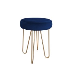 Taboret Venus tkanina Welur stelaż metalowy STOŁEK LOFT