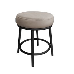 Taboret Ben tkanina Welur stelaż metalowy STOŁEK LOFT