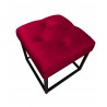 Pufa CHESTERFIELD LOFT ławka podnóżek metal MG31