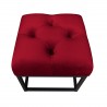 Pufa CHESTERFIELD LOFT ławka podnóżek metal MG31