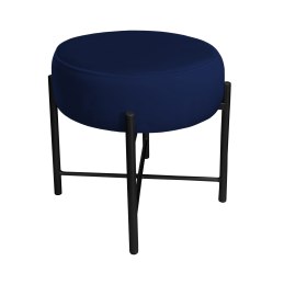 Taboret Pola MG15 – biała metalowa noga, styl i wygoda