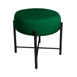 Taboret Pola MG15 – biała metalowa noga, styl i wygoda